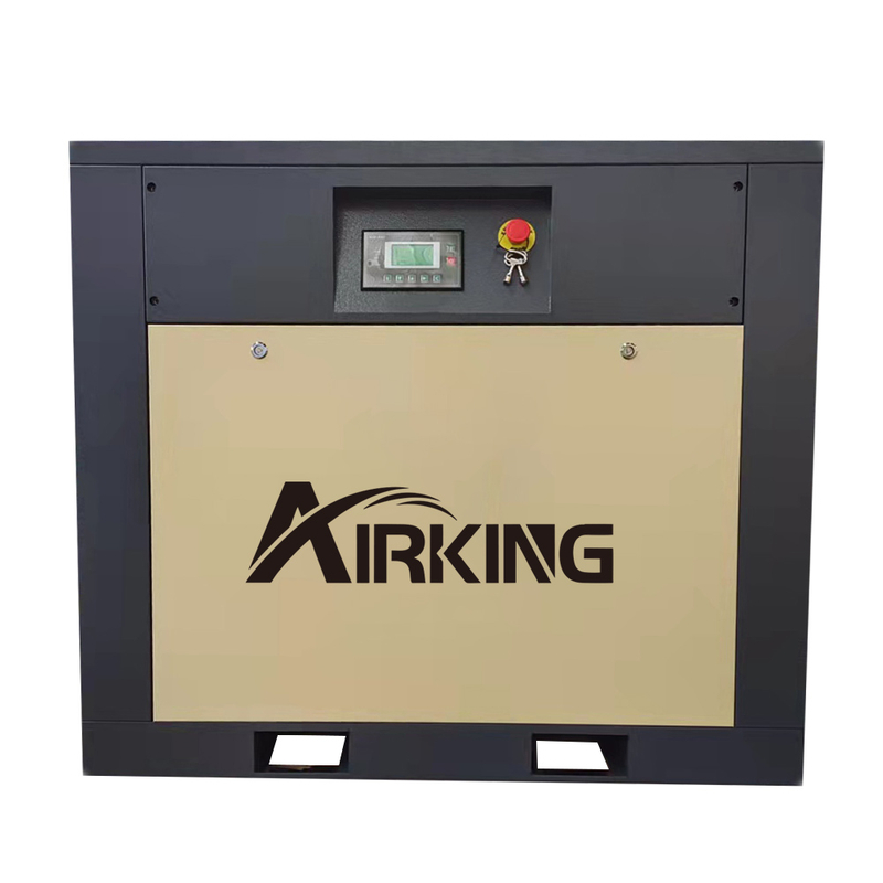 AIRKING 22KW 30HP AK-30 7bar velocidad fija IP23 compresor portátil compresor de tornillo rotativo aire para máquina de embalaje de papel