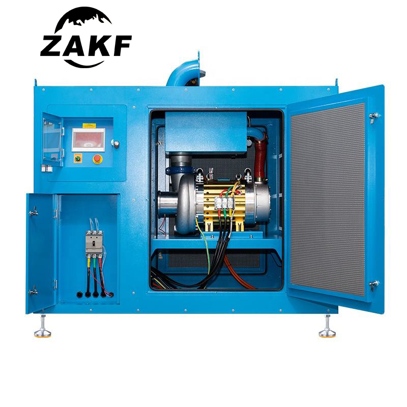 ZAKF 670HP 502KW 130M3/MIN Levitación magnética BLOWER RODING TRATAMIENTO DE AVESTAS MAGLEV Turbo Centrifugal Compresor