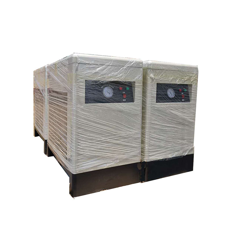 Intercambiador de calor de 55 kw Compresor de tornillo integral Secador incorporado