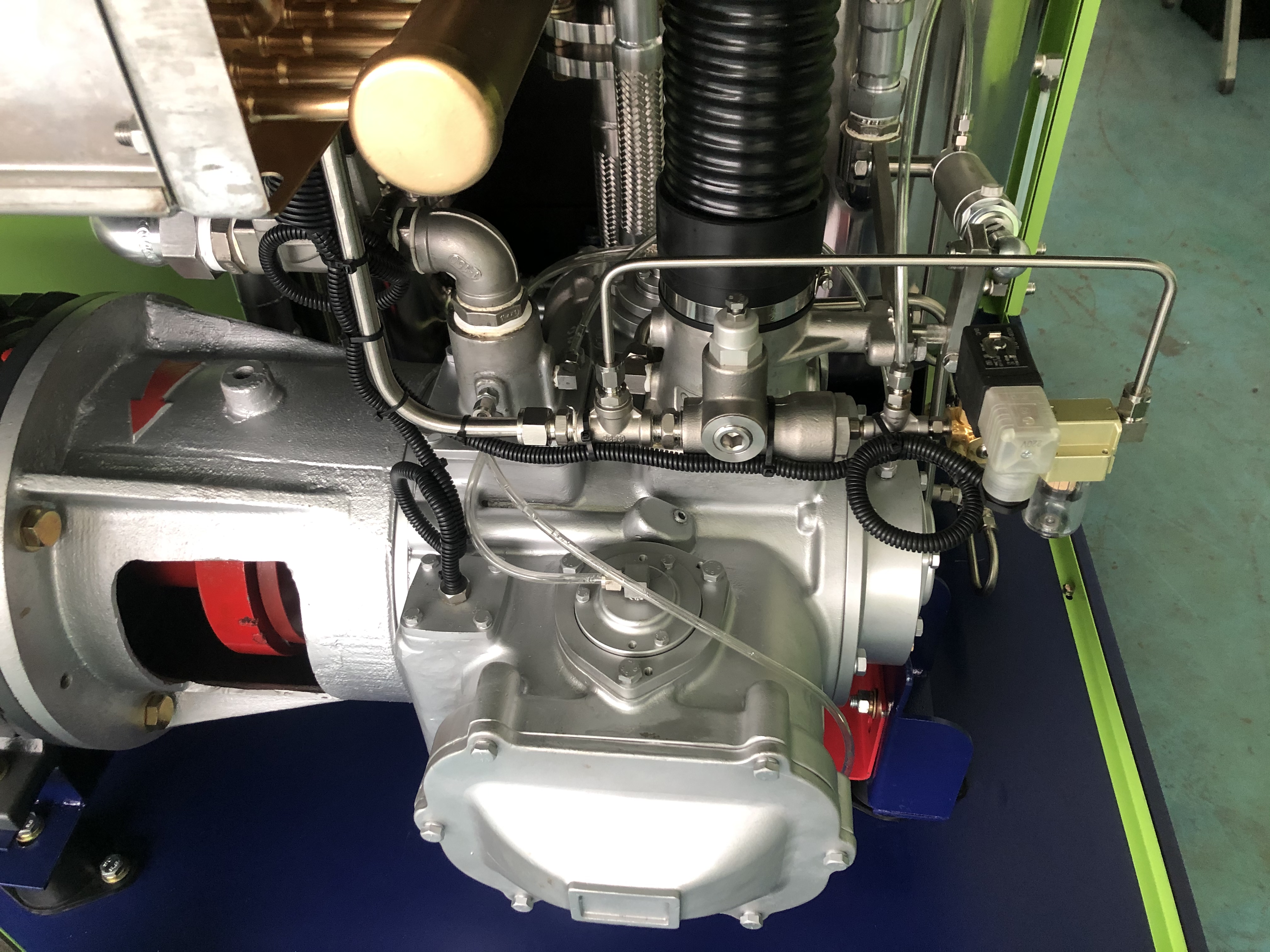 15kW 8bar 10 bar sin aceite vórtice de agua compresor de aire lubricado