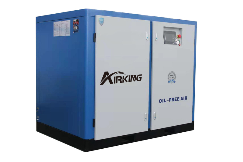 Producto vendedor caliente 40 bar 45kw compresor de aire de tornillo lubricado con agua sin aceite