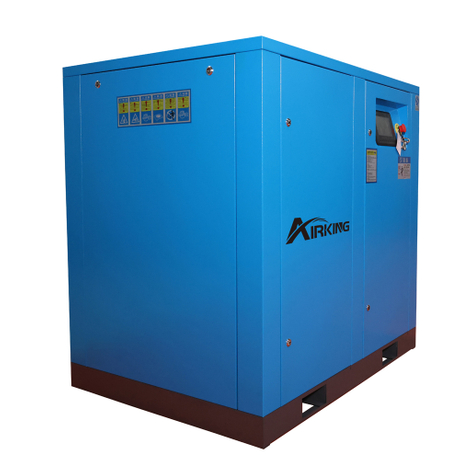 Venta caliente AK-40 30KW 40HP 8bar frecuencia de potencia IP54 pcp compresor de aire tipo tornillo compresor para chorro de arena