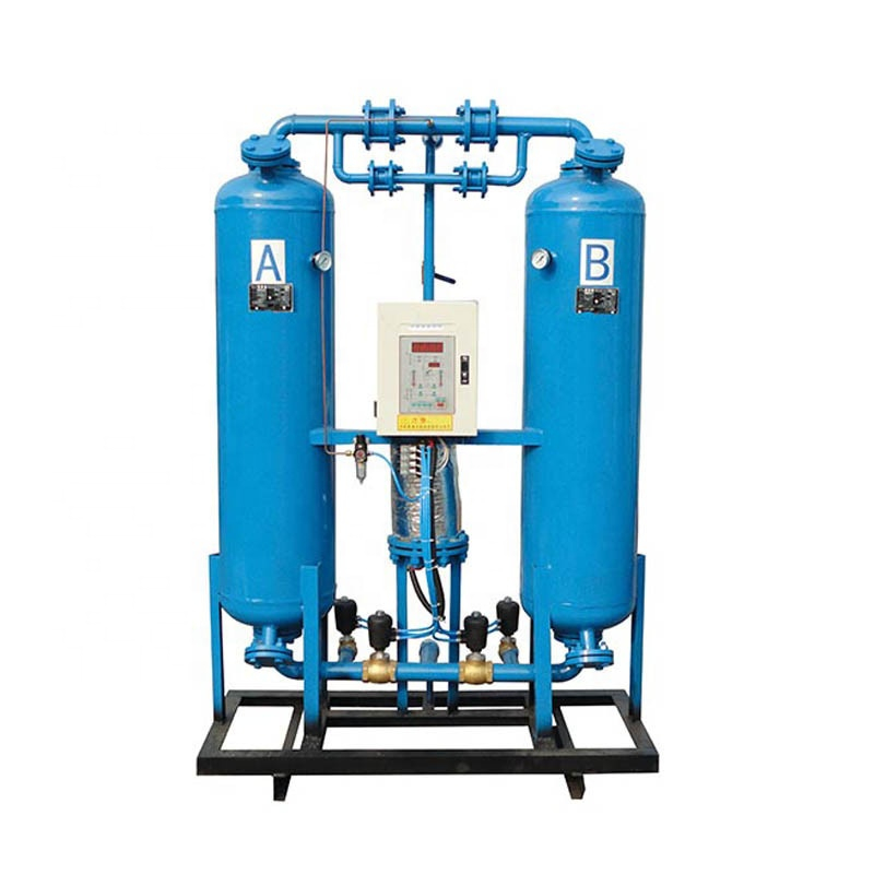 Intercambiador de calor de 90kw Compresor de tornillo integral Secador incorporado