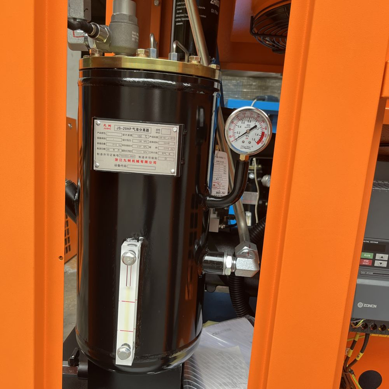 22KW 220V 415V 50HZ 60HZ 3PH Velocidad fija más velocidad variable Compresor de aire rotativo VFD de dos métodos 