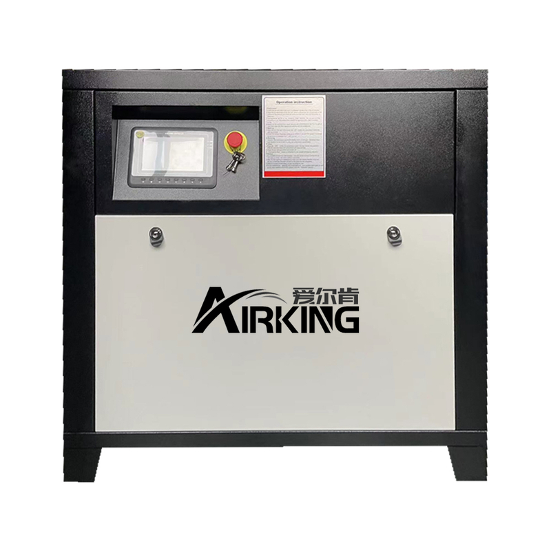 Proveedor chino 15kW Voltaje Dual Voltaje 220V/440V Tornillo de velocidad fija Compresor de aire