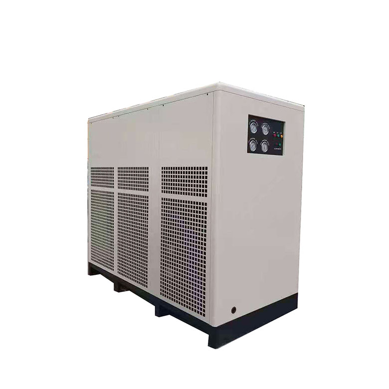 Intercambiador de calor de 55 kw Compresor de tornillo integral Secador incorporado