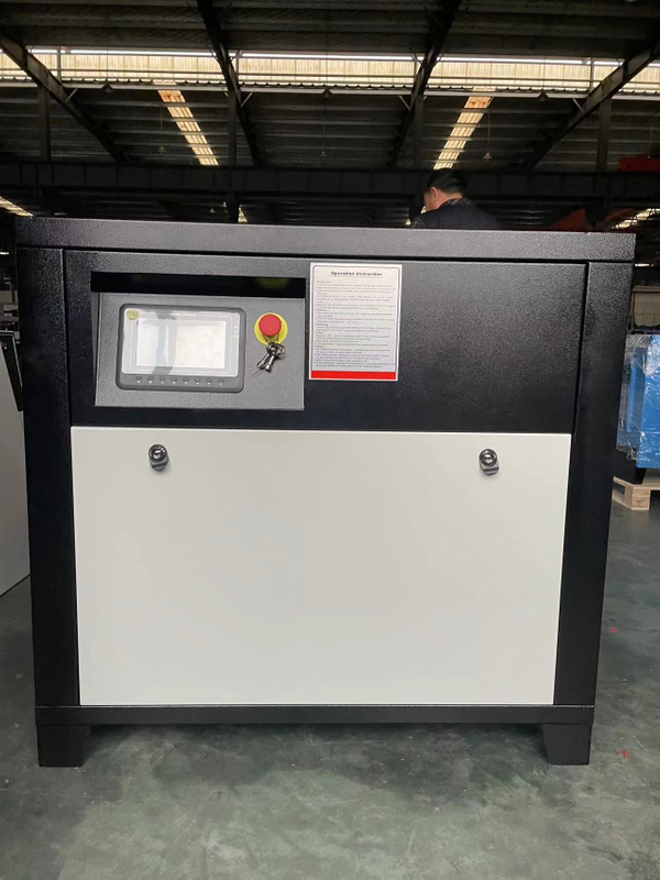 Proveedor chino 15kW Voltaje Dual Voltaje 220V/440V Tornillo de velocidad fija Compresor de aire