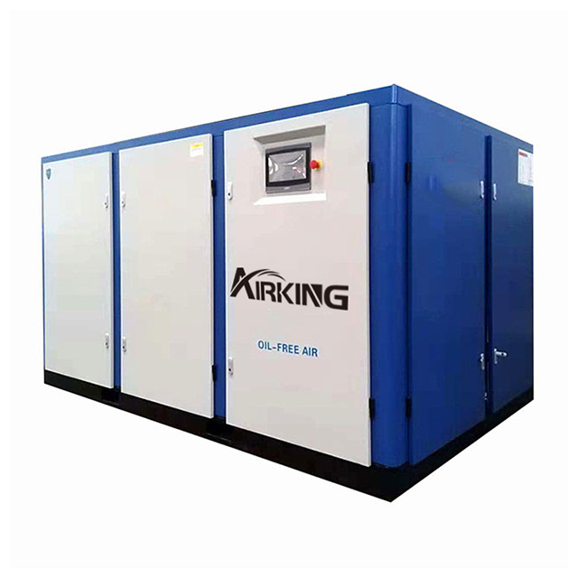 Compresor de aire lubricado con agua sin aceite de 40 bar y 45 kw