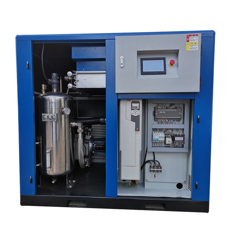 Producto vendedor caliente 40 bar 45kw compresor de aire de tornillo lubricado con agua sin aceite