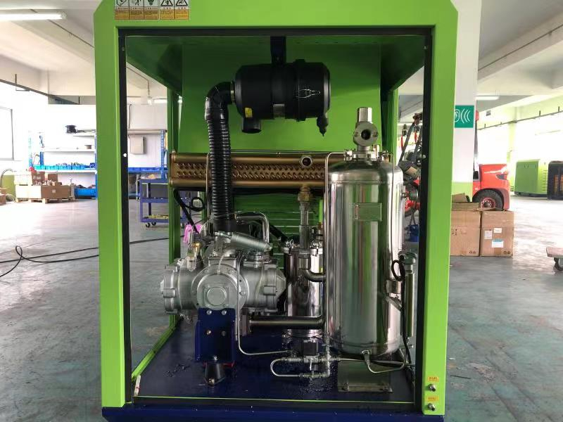 15kW 8bar 10 bar sin aceite vórtice de agua compresor de aire lubricado